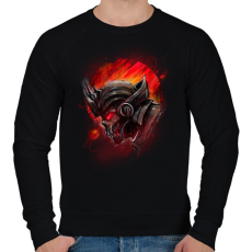 PRINTFASHION A bolygó titka - Férfi pulóver - Fekete