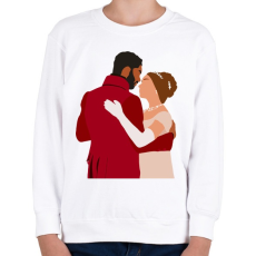 PRINTFASHION A Bridgerton család - Gyerek pulóver - Fehér