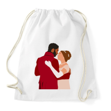 PRINTFASHION A Bridgerton család - Sportzsák, Tornazsák - Fehér tornazsák