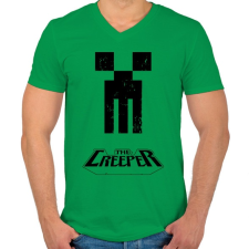 PRINTFASHION A creeper - Férfi V-nyakú póló - Zöld férfi póló