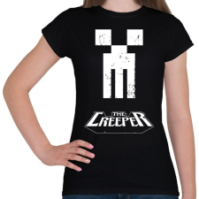 PRINTFASHION A creeper - Női póló - Fekete női póló