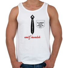 PRINTFASHION A csapatmunka - Férfi atléta - Fehér atléta, trikó