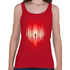 PRINTFASHION A Csata kezdete - Női atléta - Cseresznyepiros női trikó