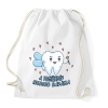 PRINTFASHION A fogtündér barátja - Sportzsák, Tornazsák - Fehér