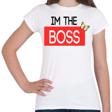 PRINTFASHION A FŐNÖKNŐ - Női póló - Fehér