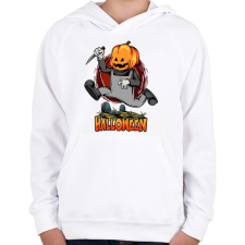 PRINTFASHION A halloweeni konyhakéses - Gyerek kapucnis pulóver - Fehér gyerek pulóver, kardigán