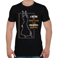 PRINTFASHION A hastánc az - Férfi póló - Fekete férfi póló