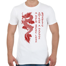 PRINTFASHION A Hold sötét lesz - Férfi póló - Fehér férfi póló