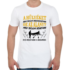 PRINTFASHION A hülyéket nem tudom meggyógyítani - Férfi póló - Fehér
