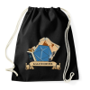 PRINTFASHION A Kalandmester - Sportzsák, Tornazsák - Fekete