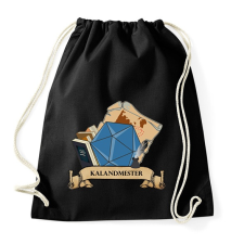 PRINTFASHION A Kalandmester - Sportzsák, Tornazsák - Fekete tornazsák