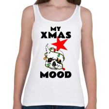 PRINTFASHION A karácsonyi hangulatom - Női atléta - Fehér női trikó