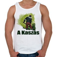 PRINTFASHION a kaszás - Férfi atléta - Fehér