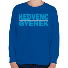 PRINTFASHION A kedvenc gyerek! - Gyerek pulóver - Királykék gyerek pulóver, kardigán