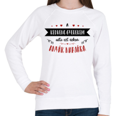 PRINTFASHION A kedvenc gyerekem - Női pulóver - Fehér