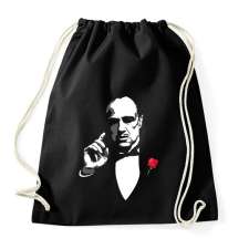 PRINTFASHION A Keresztapa - Sportzsák, Tornazsák - Fekete tornazsák