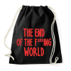 PRINTFASHION A ki***tt világ vége - Sportzsák, Tornazsák - Fekete