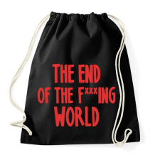 PRINTFASHION A ki***tt világ vége - Sportzsák, Tornazsák - Fekete tornazsák