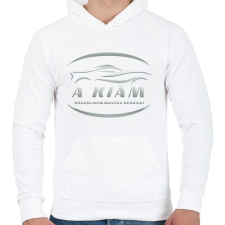 PRINTFASHION A kiám nélkül - Férfi kapucnis pulóver - Fehér női pulóver, kardigán