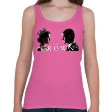 PRINTFASHION A korona - Női atléta - Rózsaszín női trikó