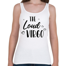 PRINTFASHION A lármás szűz - Női atléta - Fehér női trikó