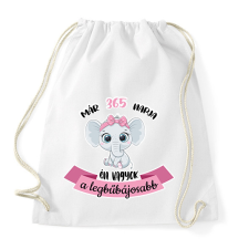 PRINTFASHION A legbűbájosabb - "x" napja - Sportzsák, Tornazsák - Fehér tornazsák