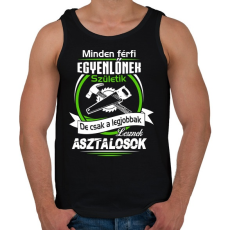 PRINTFASHION A legjobb asztalos - Férfi atléta - Fekete