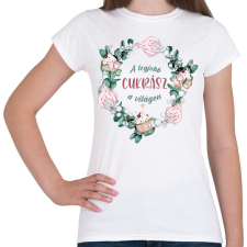 PRINTFASHION A legjobb cukrász a világon - Női póló - Fehér női póló