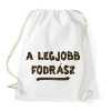 PRINTFASHION A legjobb fodrász - Sportzsák, Tornazsák - Fehér