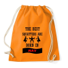 PRINTFASHION A legjobb guggolók májusban születnek - Sportzsák, Tornazsák - Narancssárga