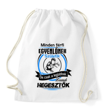 PRINTFASHION A legjobb hegesztő - Sportzsák, Tornazsák - Fehér tornazsák