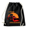 PRINTFASHION A legjobb homlokrakodós - Sportzsák, Tornazsák - Fekete