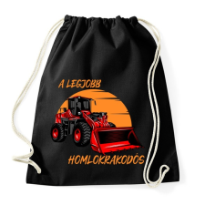 PRINTFASHION A legjobb homlokrakodós - Sportzsák, Tornazsák - Fekete tornazsák