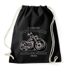 PRINTFASHION a legjobb motorosok - Sportzsák, Tornazsák - Fekete