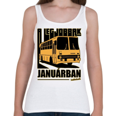 PRINTFASHION A Legjobbak - Női atléta - Fehér