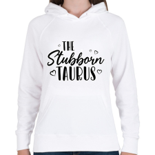 PRINTFASHION A makacs bika - Női kapucnis pulóver - Fehér női pulóver, kardigán