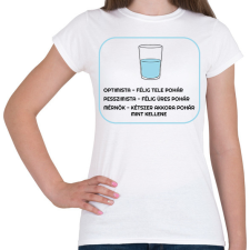 PRINTFASHION A mérnök szerint - Női póló - Fehér női póló