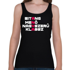 PRINTFASHION A.N.Y.A. - Női atléta - Fekete