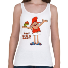 PRINTFASHION A nagy ho-ho-ho horgász - Női atléta - Fehér