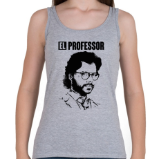 PRINTFASHION A nagy pénzrablás - EL PROFESSOR - Női atléta - Sport szürke