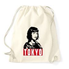 PRINTFASHION A nagy pénzrablás - Tokyo - Sportzsák, Tornazsák - Natúr tornazsák