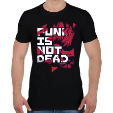 PRINTFASHION A punkok sosem halnak meg - Férfi póló - Fekete