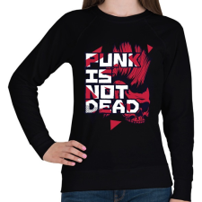PRINTFASHION A punkok sosem halnak meg - Női pulóver - Fekete női pulóver, kardigán