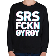 PRINTFASHION A SáRoS FiCKó Nem GYőRi GYerek - Gyerek pulóver - Fekete