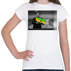 PRINTFASHION A sebhelyesarcú - Női póló - Fehér