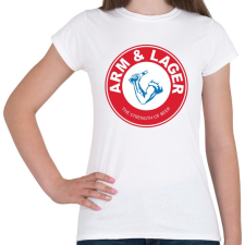 PRINTFASHION A sör ereje - Női póló - Fehér női póló