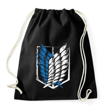 PRINTFASHION A szabadság szárnyai - Sportzsák, Tornazsák - Fekete tornazsák