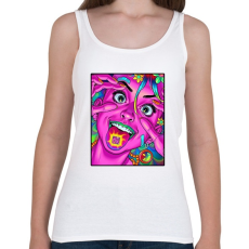 PRINTFASHION A szem a lélek tükre. - Női atléta - Fehér