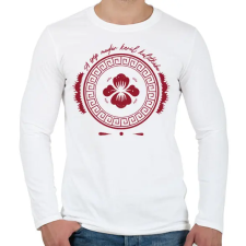 PRINTFASHION A szép madár - Férfi hosszú ujjú póló - Fehér férfi póló