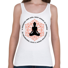 PRINTFASHION A szeretet - Indiai bölcsesség - Női atléta - Fehér